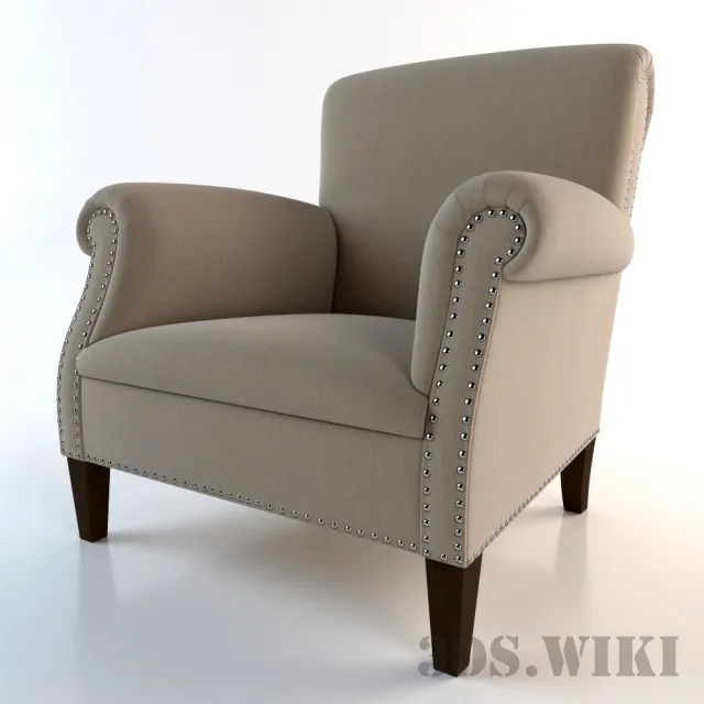 furniture – Armchair BEGONIA 3ds Max