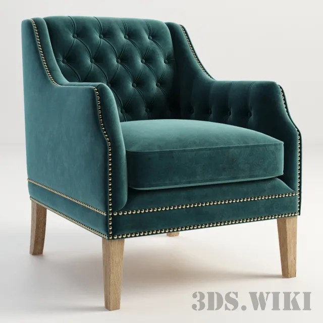 furniture – Armchair CARMELA 3ds Max