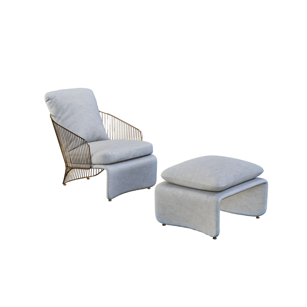 furniture – Armchair Colette 3ds Max