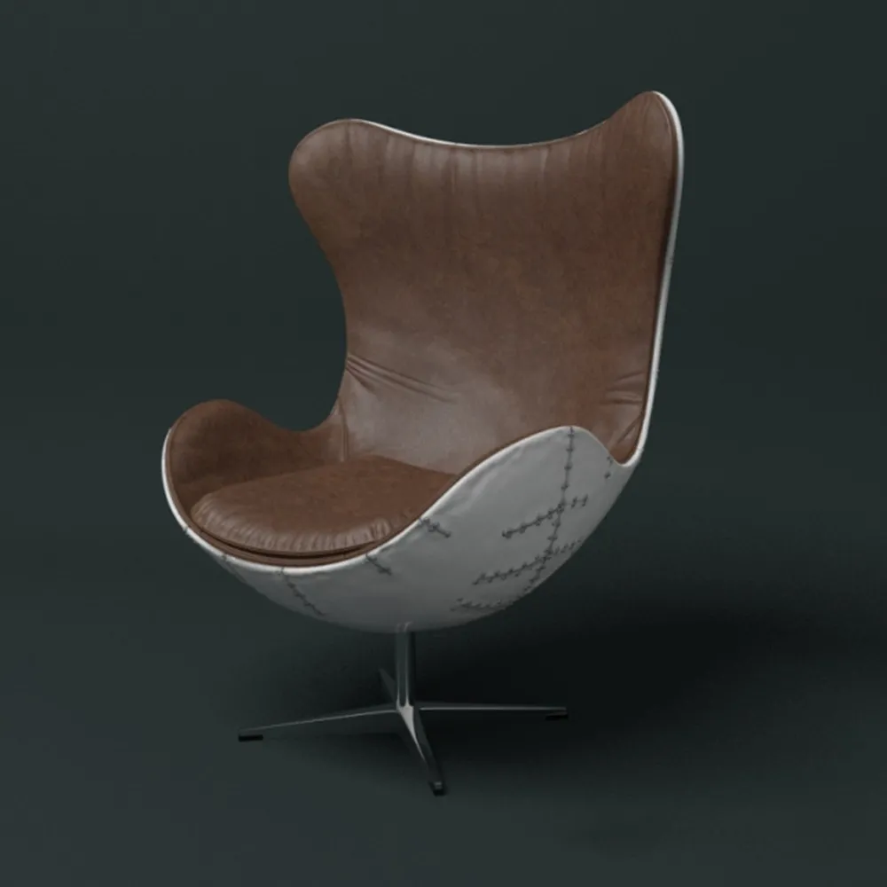 furniture – ArmChair – Egg 3ds Max