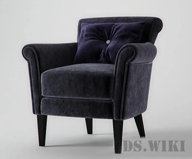 furniture – Armchair Eichholtz  Club Denver 3ds Max
