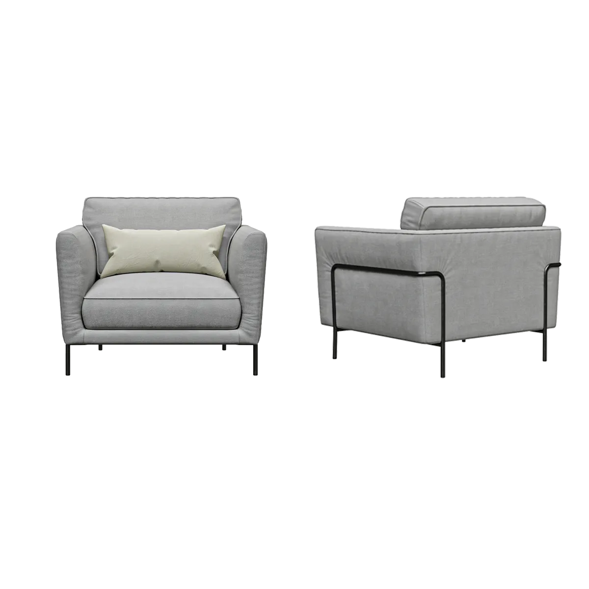 furniture – Armchair Everson Made 3ds Max