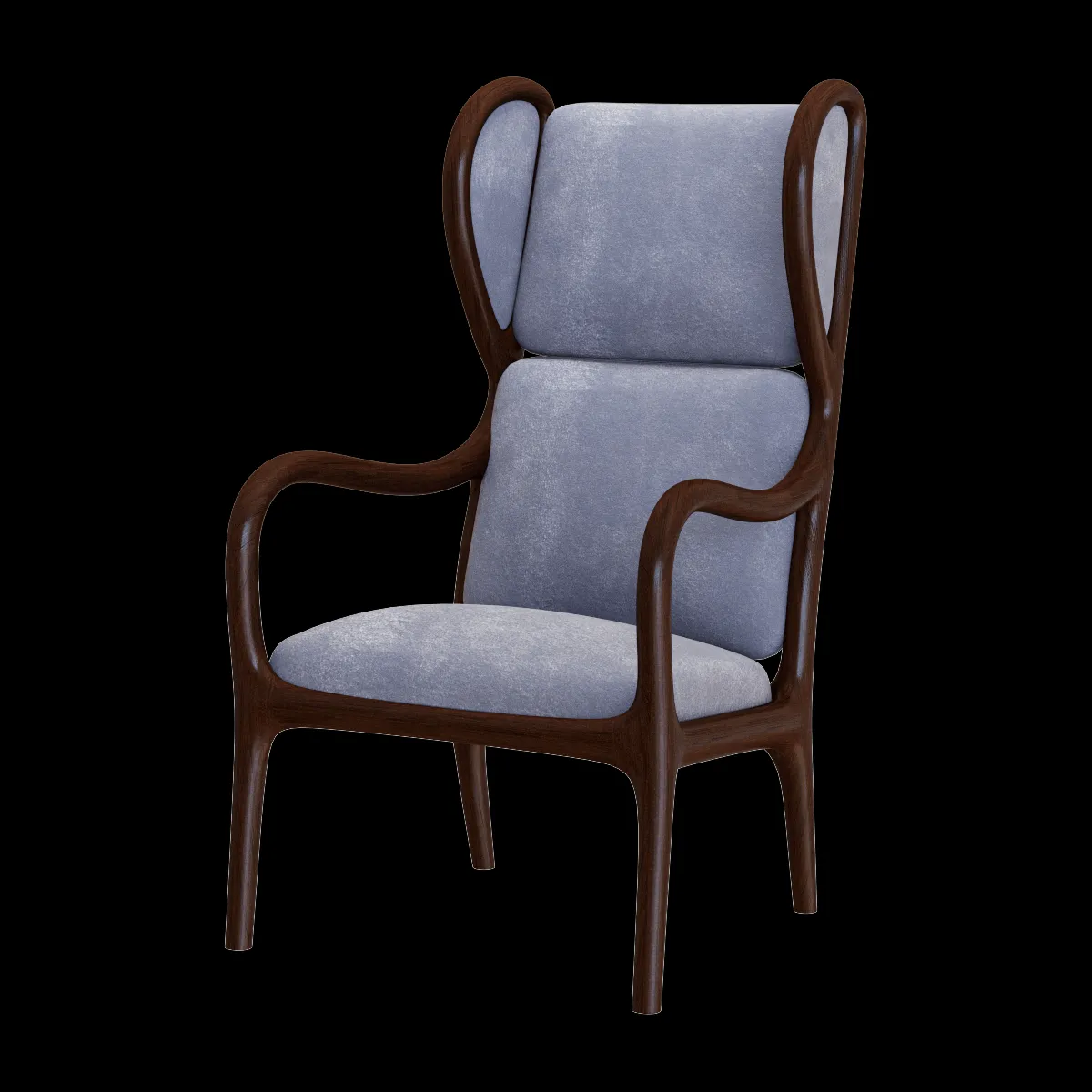 furniture – Armchair Hayon Bergere 30 3ds Max