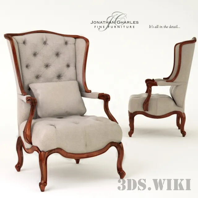 furniture – Armchair – Jonathan Charles 3ds Max