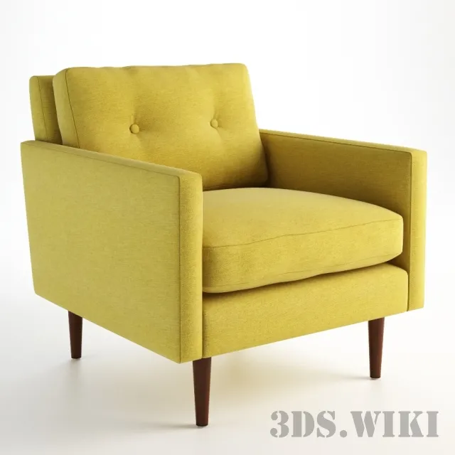 furniture – Armchair NEW YORK 602.015 3ds Max