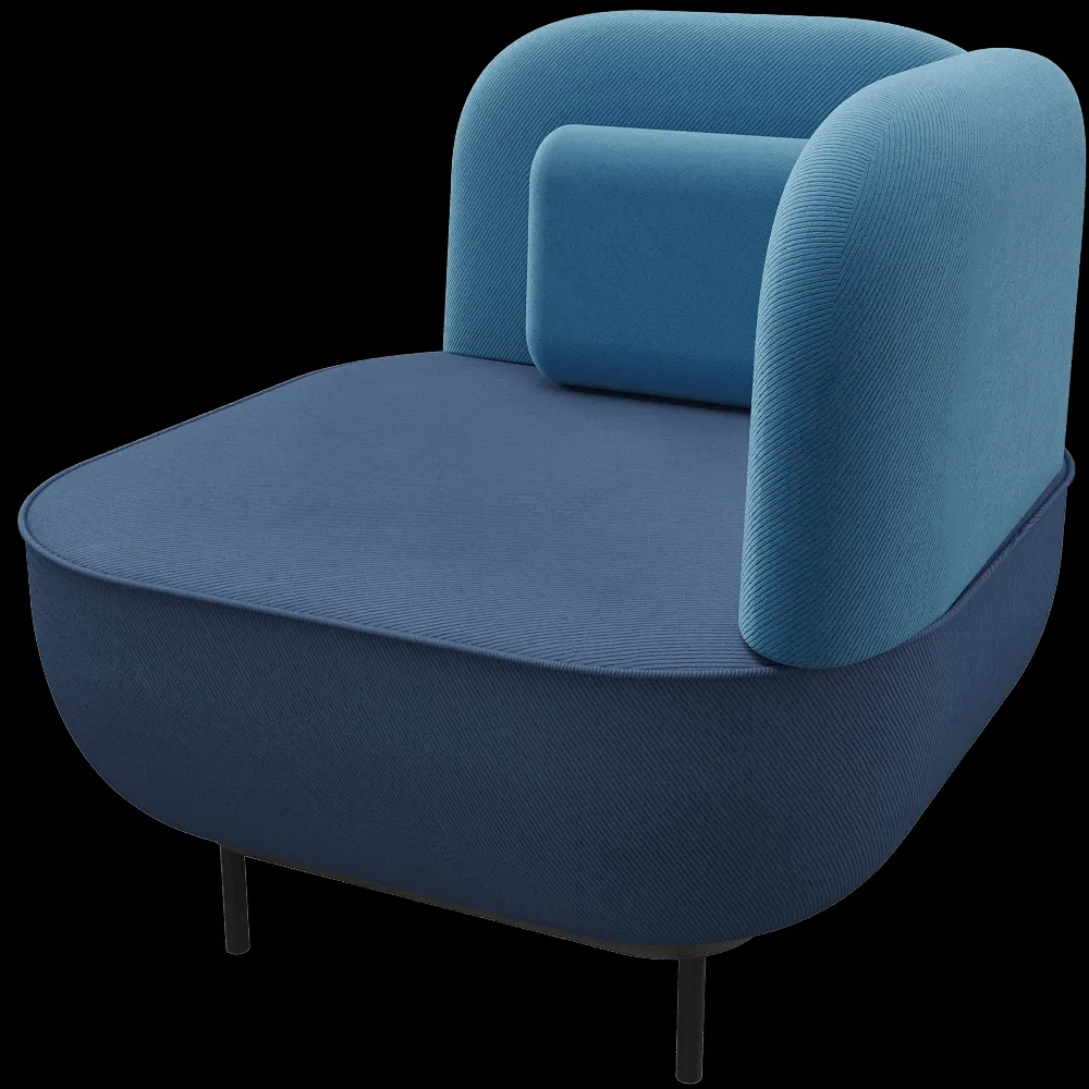 furniture – Armchair OZZY XL 3ds Max