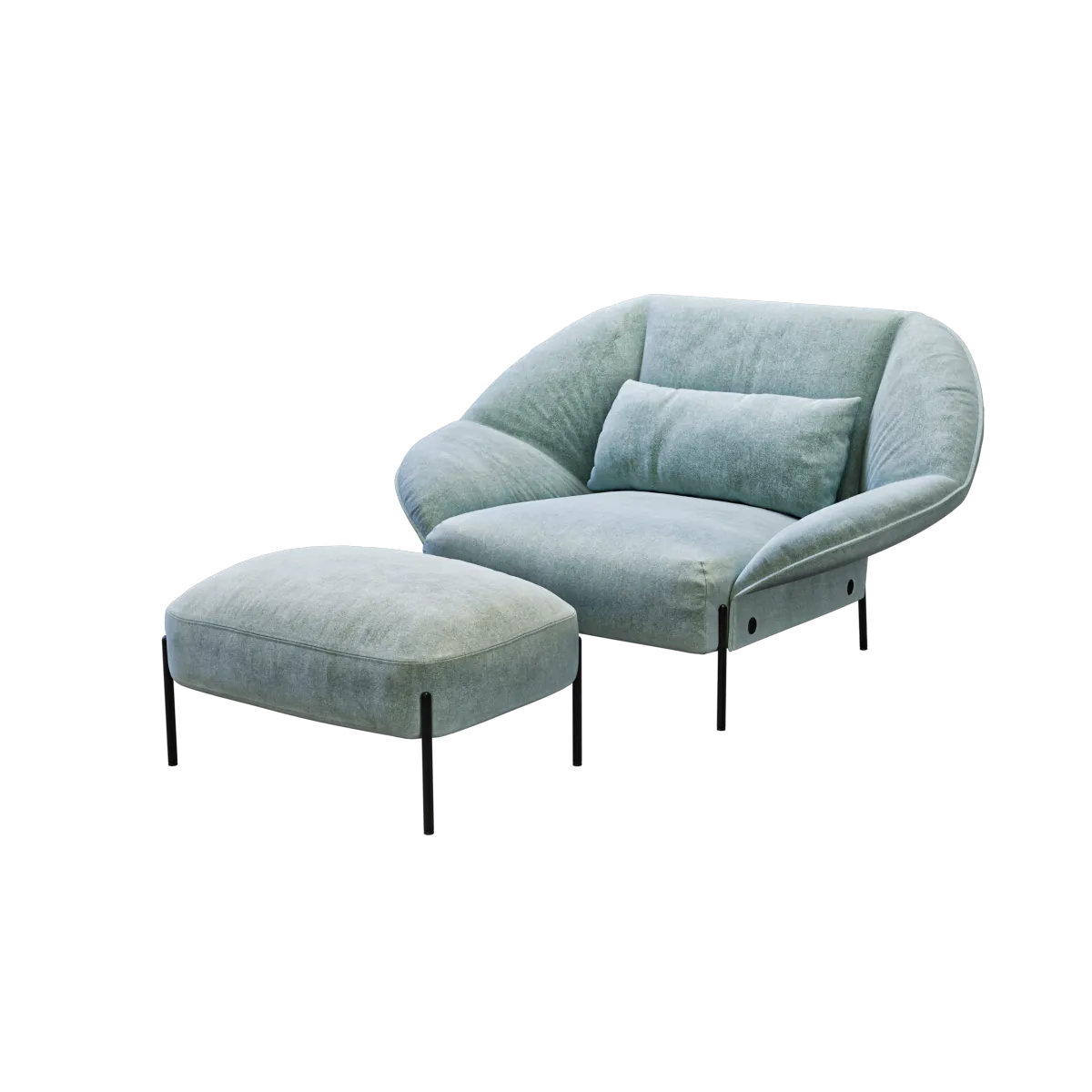 furniture – Armchair Paipaï 3ds Max