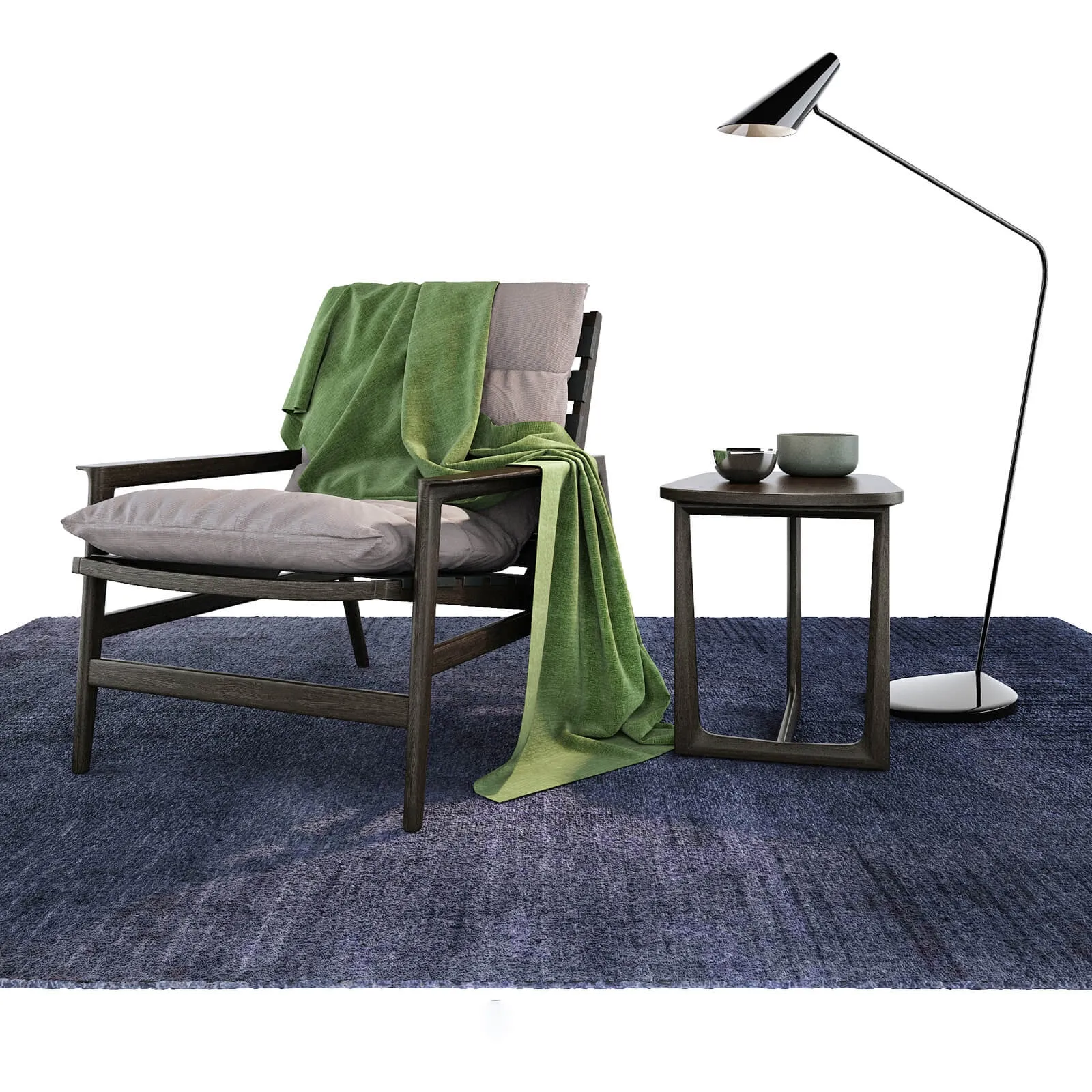 furniture – Armchair Poliform Ipanema 3ds Max