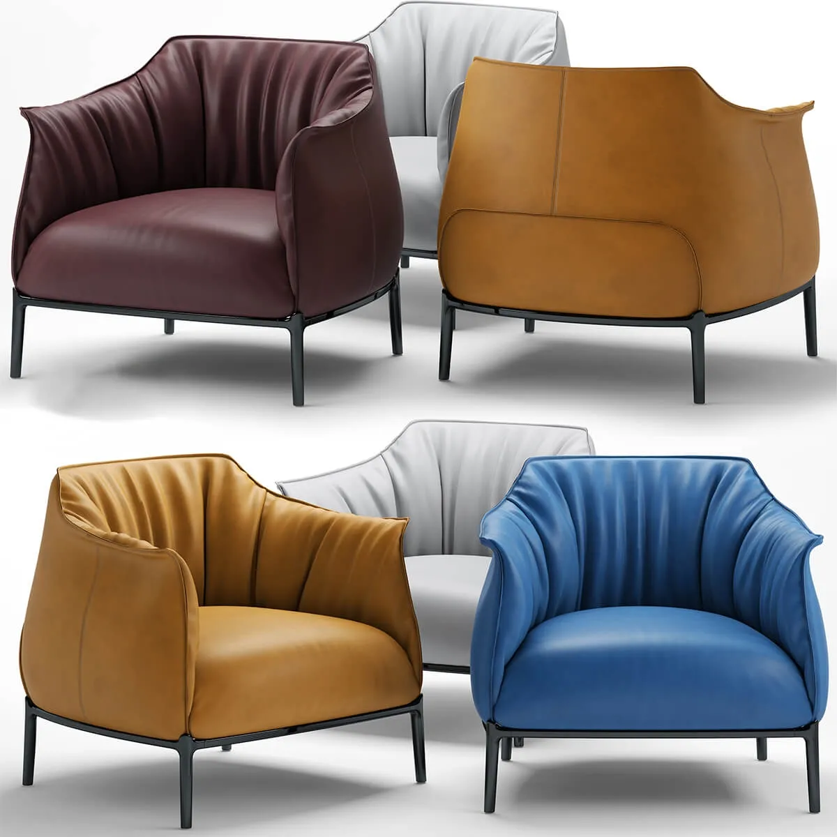 furniture – Armchair poltrona frau archibald 3 3ds Max