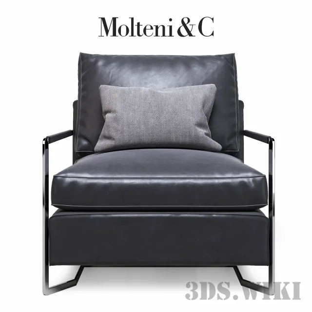 furniture – Armchair PORTFOLIO Molteni & C from Italy 3ds Max