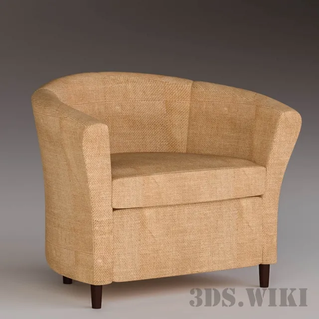 furniture – Armchair Pushe 3ds Max