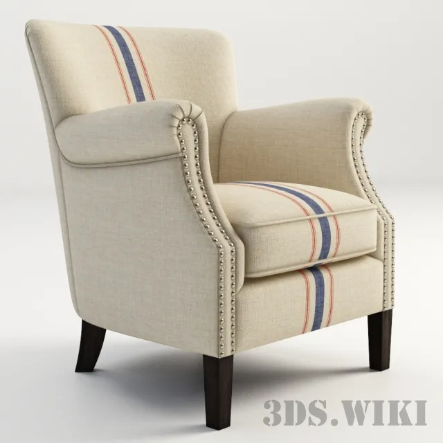 furniture – Armchair ROLAND 602.019-GP06 3ds Max