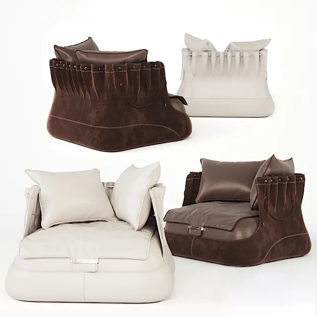 furniture – Armchair Saint Babila 3ds Max