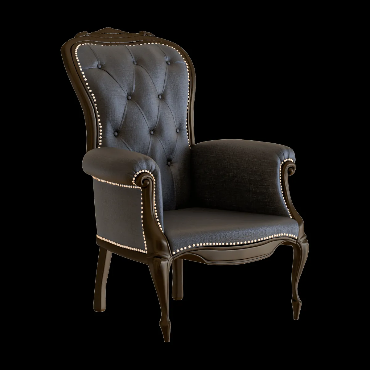 furniture – Armchair Smoke 3ds Max