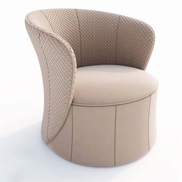 furniture – Armchair Tait by Fendi Casa 3ds Max