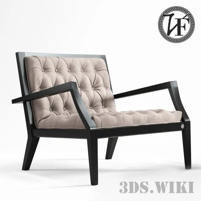 furniture – Armchair Vittoria Frigerio Dona 3ds Max