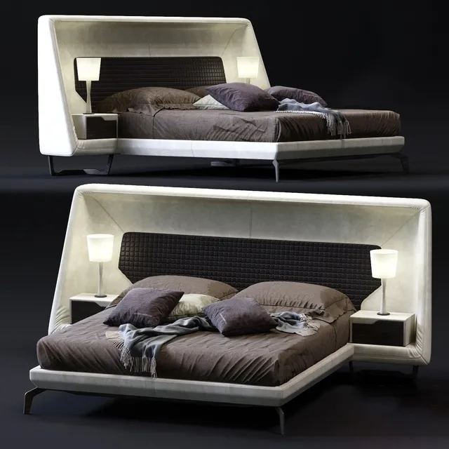 furniture – Aston Martin Bed 3ds Max
