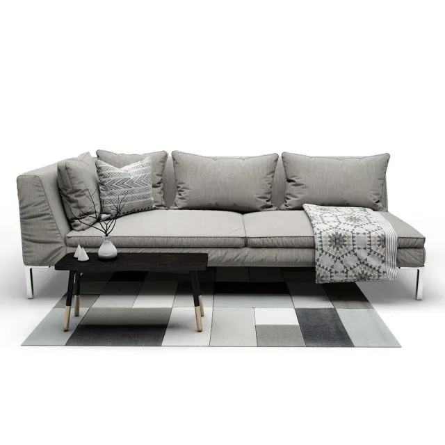 furniture – B and b italia sofa 3ds Max