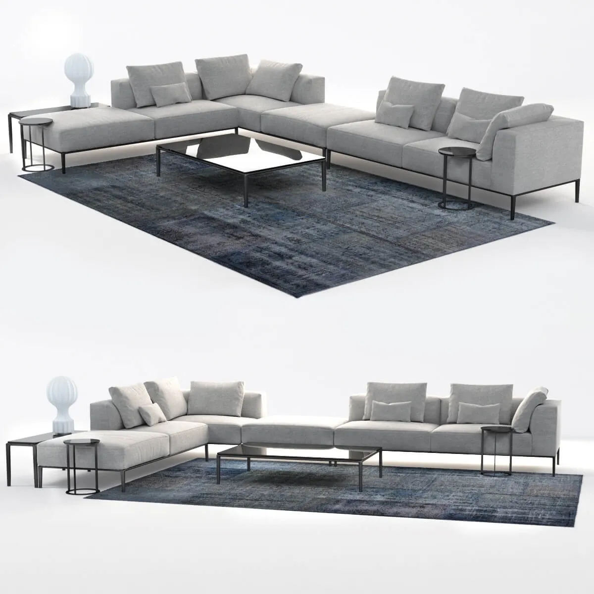 furniture – B & B Italia sofa 3ds Max