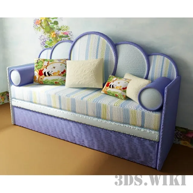 furniture – Baby sofa 3ds Max