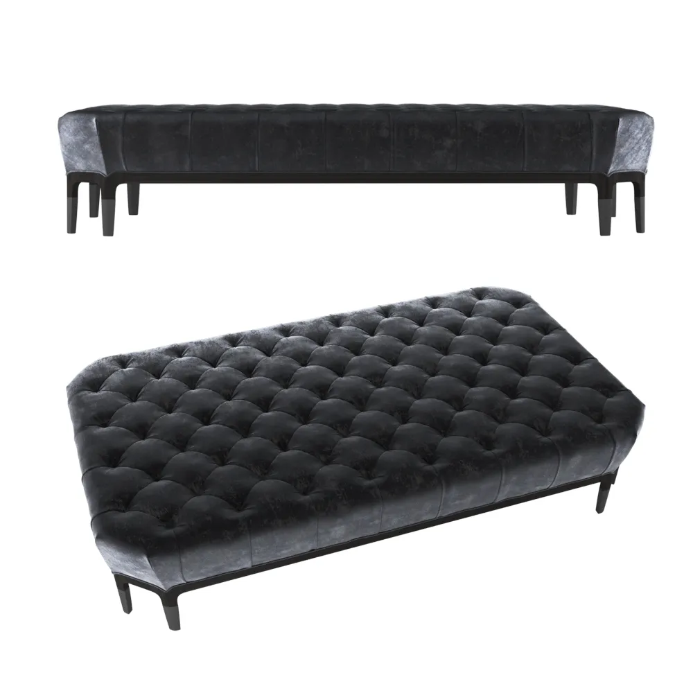 furniture – Baker Celestite Cocktail Ottoman 6188O 3ds Max