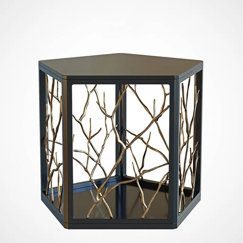 furniture – Baker Dorada Side Table 3ds Max