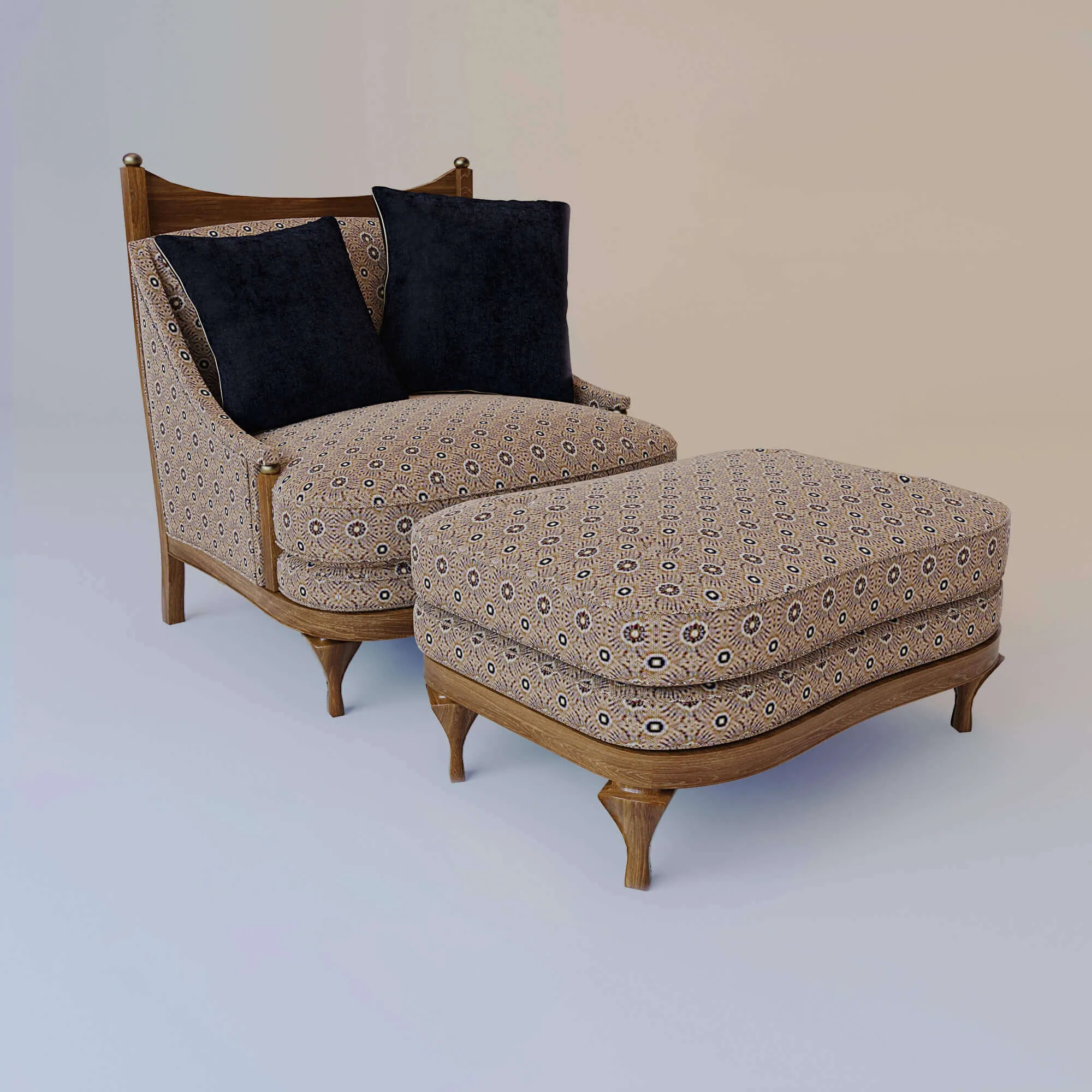 furniture – Balboa Armchair 3ds Max