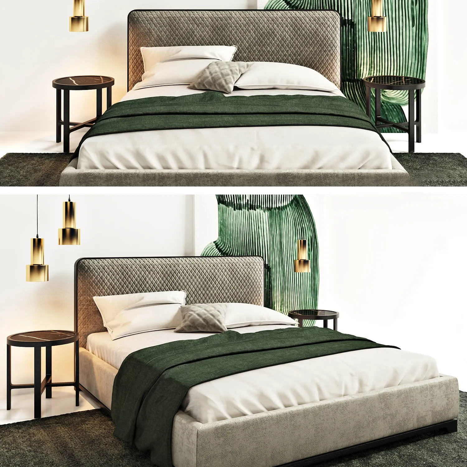 furniture – Bali bed by Alivar 3ds Max