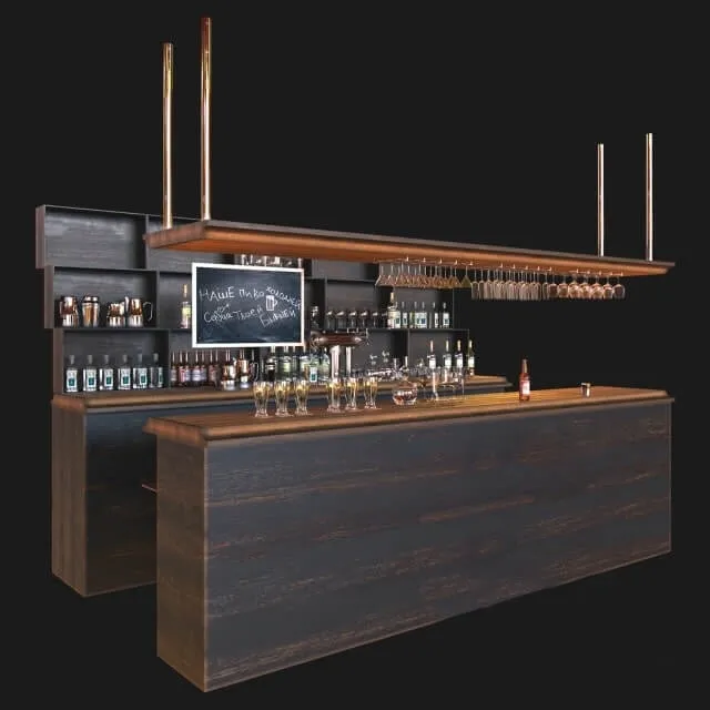 furniture – Bar 47 3ds Max