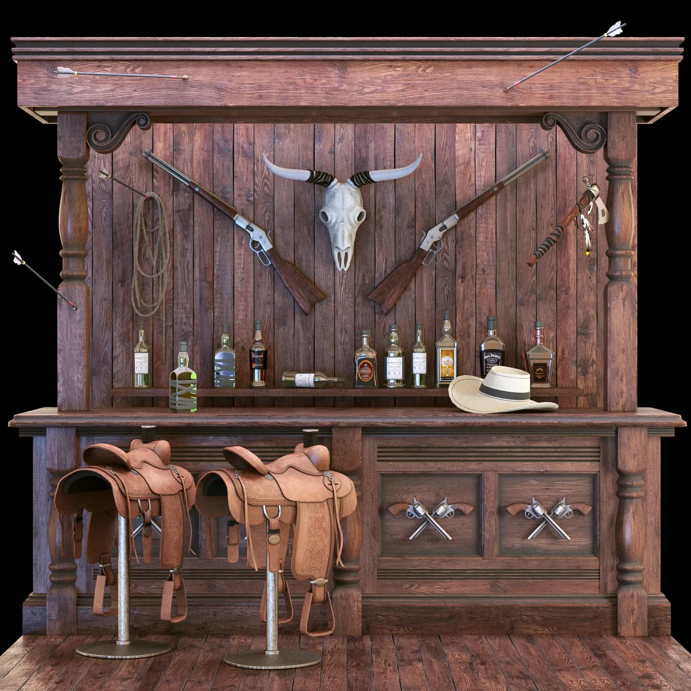 furniture – Bar 96 3ds Max