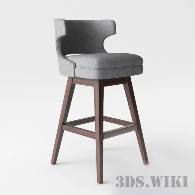 furniture – Bar armchair 3ds Max