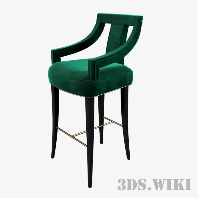 furniture – Bar Chair 3ds Max