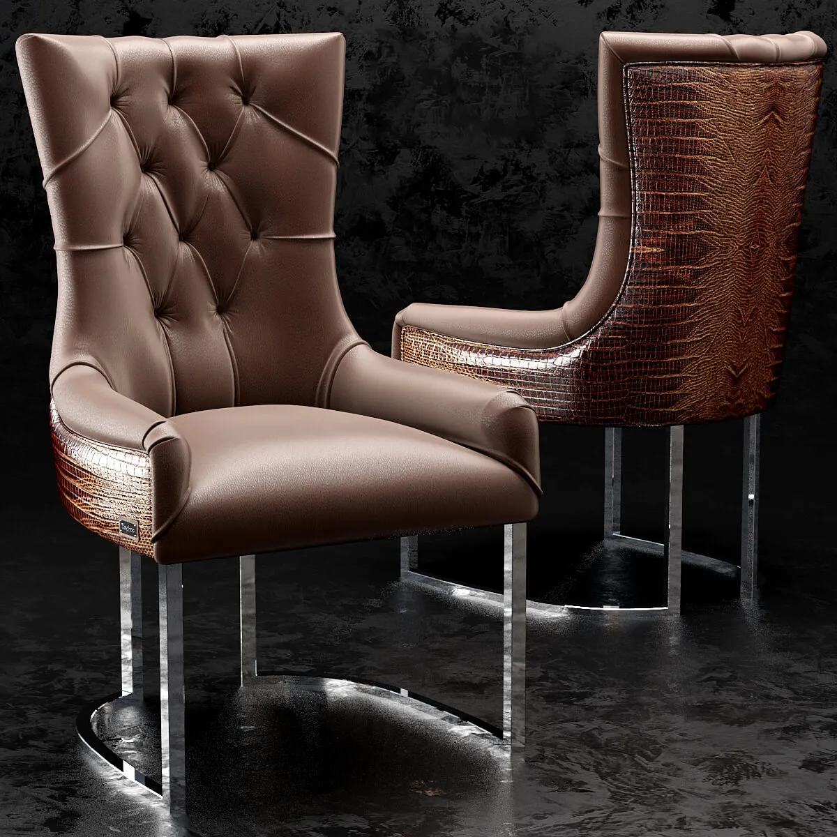 furniture – Bar chair 8 3ds Max