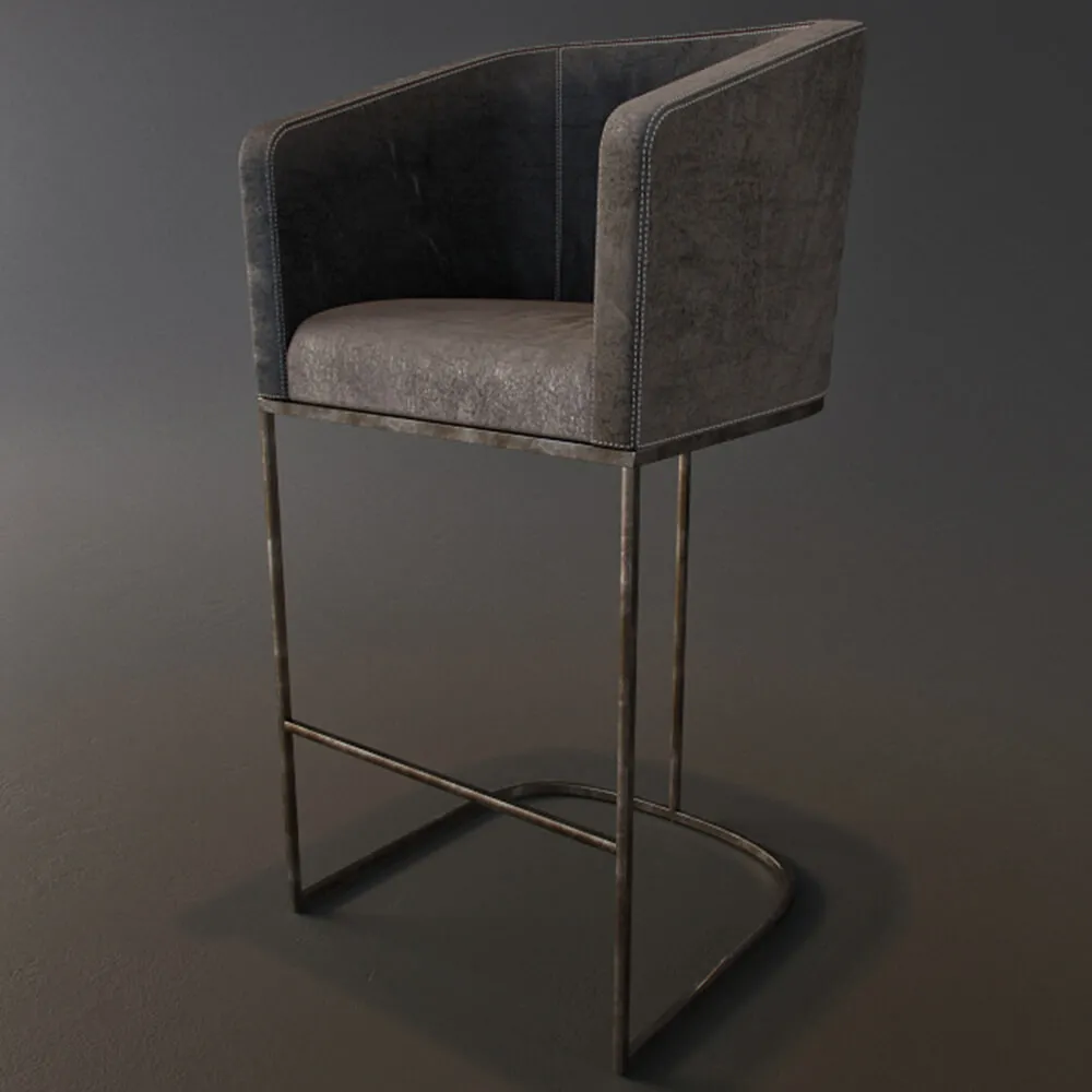 furniture – Bar chair EMERY BAREBACK 3ds Max