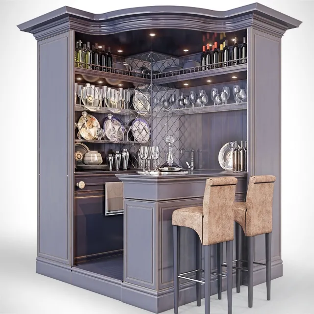 furniture – Bar reception desk 2 3ds Max