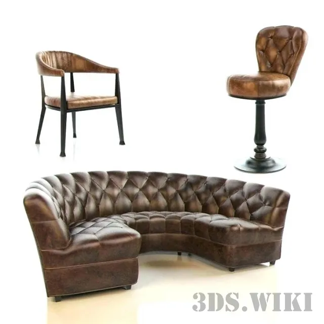 furniture – Bar Seating Pack 3ds Max