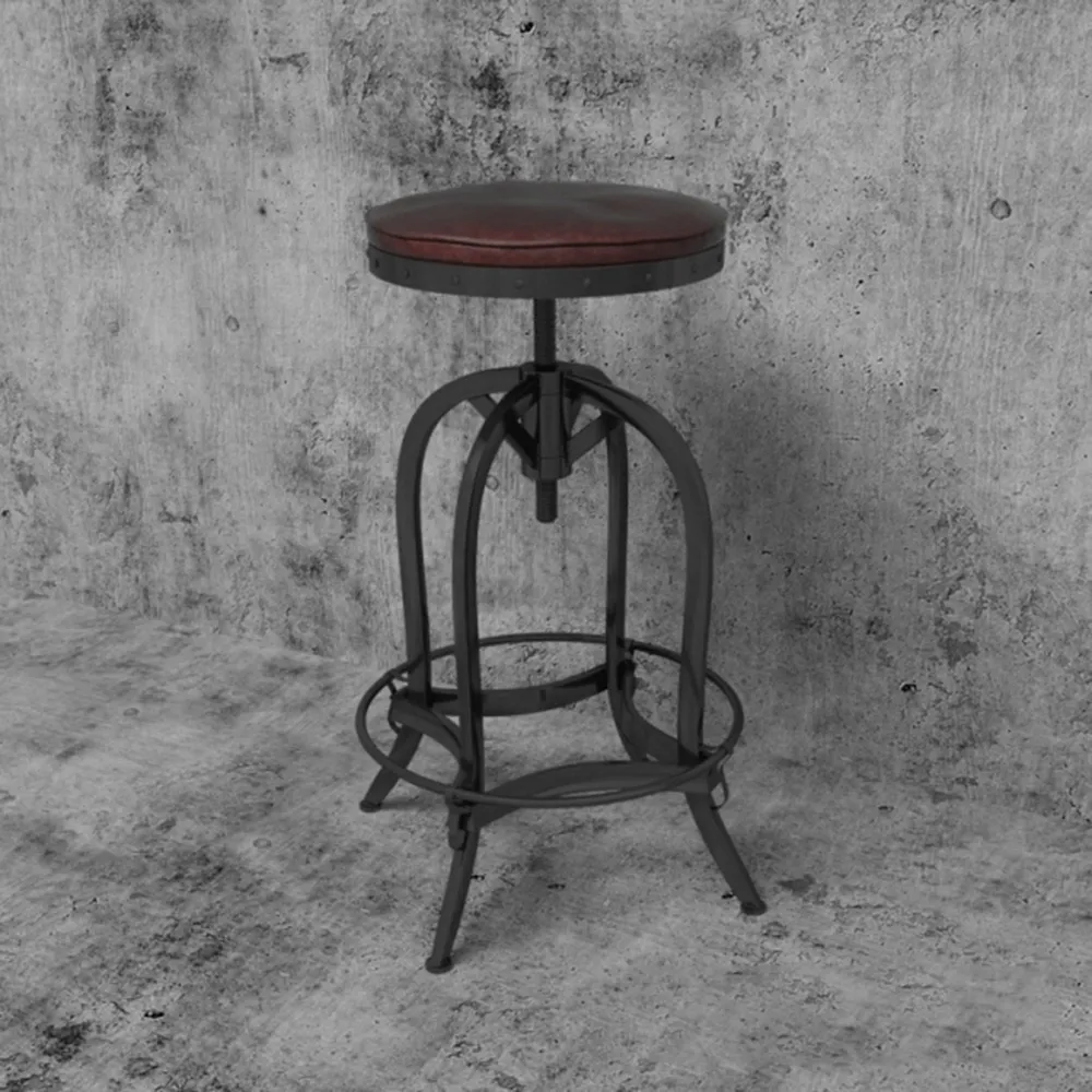 furniture – Bar stool Dempsey Swivel Iron Bar Stool 3ds Max