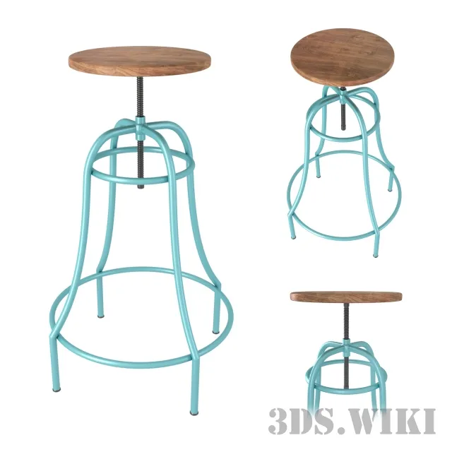 furniture – Bar stool Malibu LaForma 3ds Max