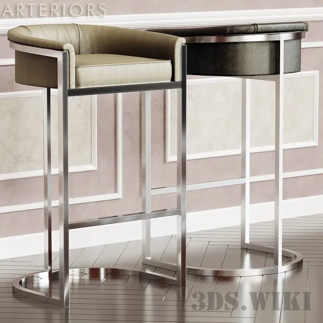 furniture – Barstool Calvin 3ds Max