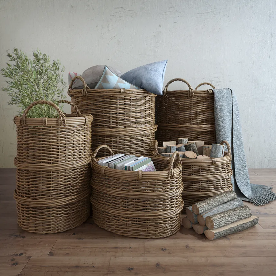 furniture – Baskets 01 3ds Max
