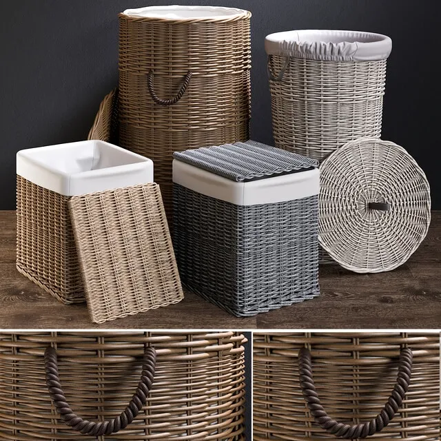 furniture – Baskets 1 3ds Max