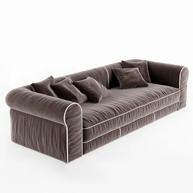 furniture – baxter Alfred soft sofa 3ds Max