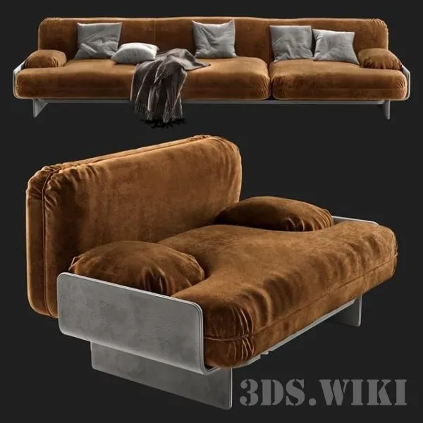 furniture – Baxter Bardot sofa 3ds Max