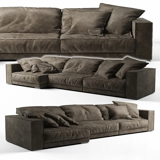 furniture – Baxter Budapest sofa 3ds Max
