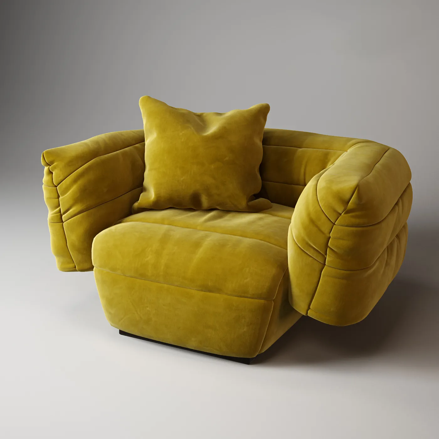 furniture – Baxter Greta armchair 2 3ds Max