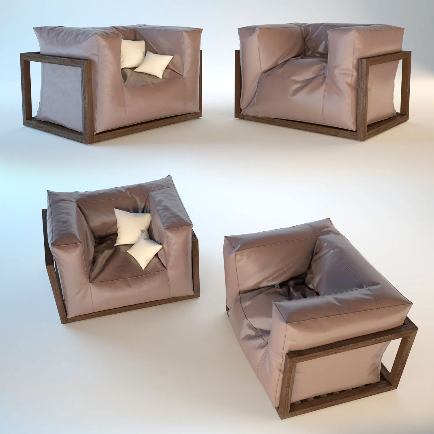 furniture – Baxter Stoccolma armchairs 04 3ds Max
