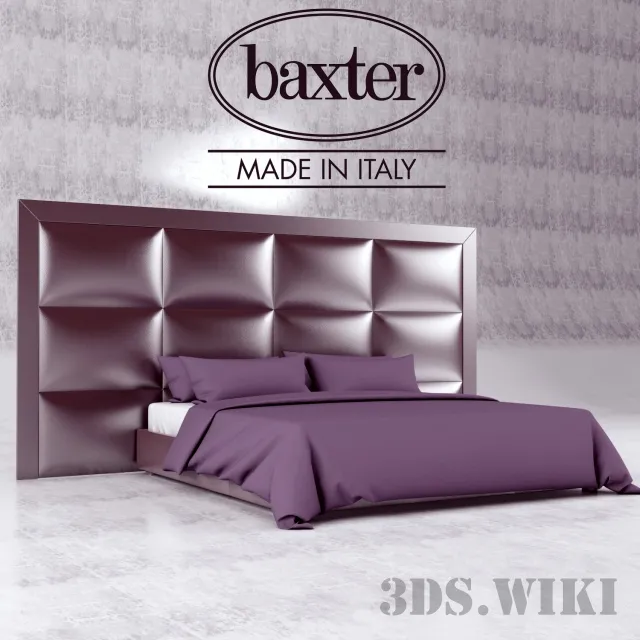 furniture – BAXTER TREVOR bed 3ds Max