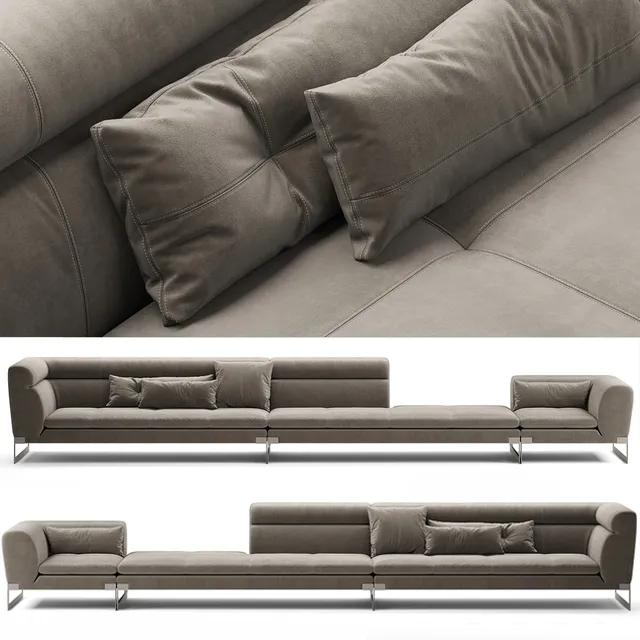furniture – Baxter viktor sofa 3ds Max