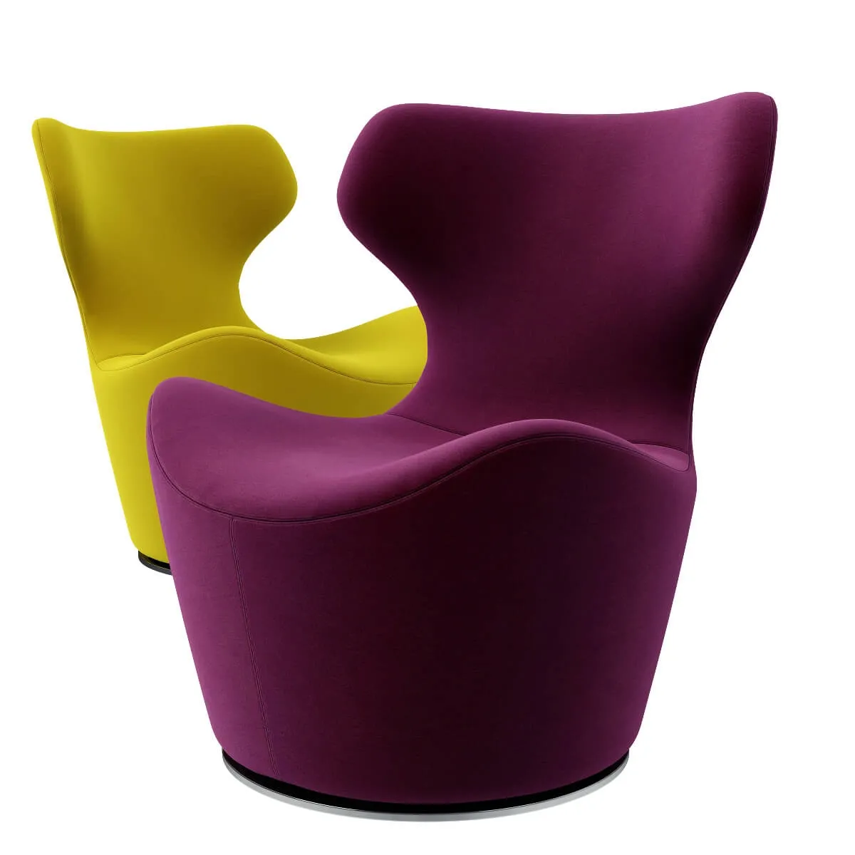 furniture – B&B Italia Piccola Papilio Chair 3ds Max
