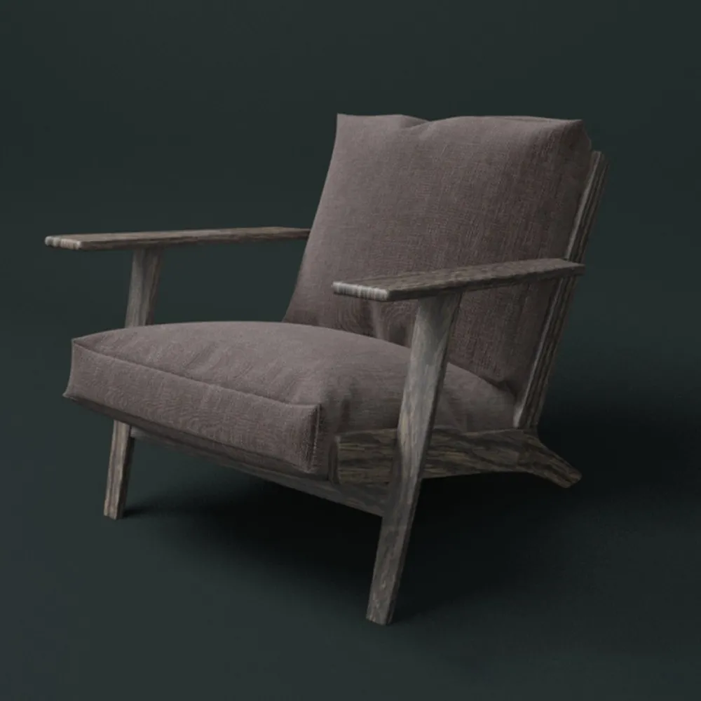 furniture – Beautiful armchair 3ds Max